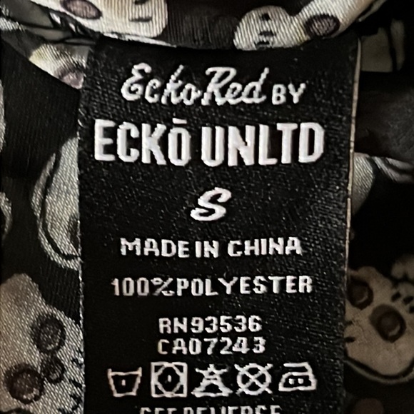 NWT Skull Print Sleeveless Blouse S - Picture 7 of 7